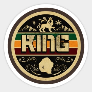 King Selassie I Sticker